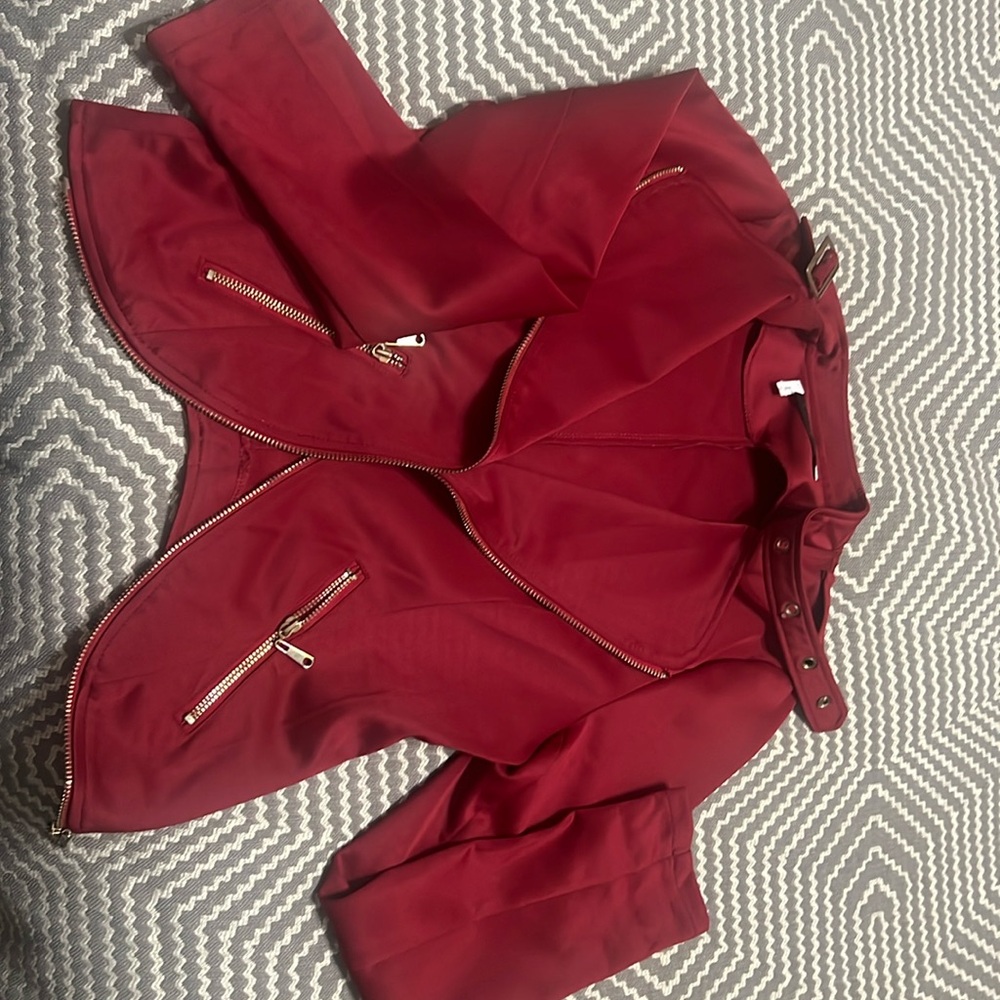 Red jacket/ cardigan